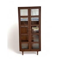ราคา Kanyavee Wood ตู้โชว์กระจกไม้สัก รุ่น M174 สีสักทอง ขนาด 37x85x190 cm. (12118936)
