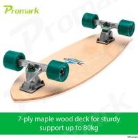 ราคา Promark เซิร์ฟสเก็ต Surfskate Classic 32 x 10 inch 0325C ล้อเขียว (12144422)