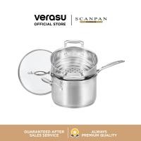 ราคา scanpan ชุดหม้อด้ามมีฝาแก้วพร้อมชั้นนึ่ง 20 ซม impact รุ่น sca-71000204 (12130784)