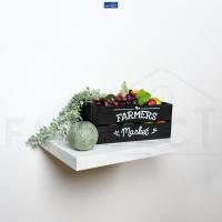 ราคา FASTTECT ชั้นวางของติดผนัง กว้าง 40 x ยาว 60 ซม. หินอ่อนขาว กว้าง 40 x ยาว 60 ซม (12180671)