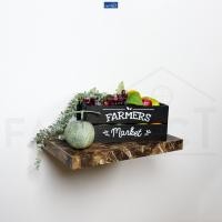 ราคา FASTTECT ชั้นวางของติดผนัง กว้าง 40 x ยาว 60 ซม. หินอ่อนน้ำตาล กว้าง 40 x ยาว 60 ซม (12180673)