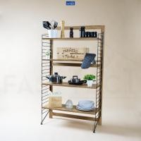 ราคา FASTTECT ชั้นวางของ โครงขาเหล็ก ลาเต้ L (12181028)