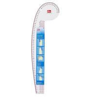 ราคา prym ไม้บรรทัดโค้งสำหรับงานตัดเย็บเสื้อผ้า เหมาะสำหรับวัดเอว สะโพก คอและแขนเสื้อไม้บรรทัดผลิตจากพลาสติกใส 611501 (12155535)