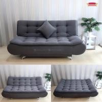 ราคา Sofavariety Sofabed โซฟาเบด รุ่น ซากุระ วัสดุผ้า เลือกสีได้ ผ้าสีเทาเข้ม (12155931)