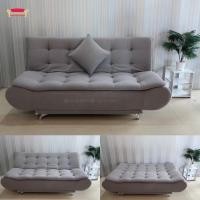 ราคา Sofavariety Sofabed โซฟาเบด รุ่น ซากุระ วัสดุผ้า เลือกสีได้ ผ้าสีเทาอ่อน (12155932)