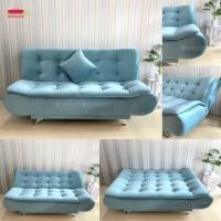 ราคา Sofavariety Sofabed โซฟาเบด รุ่น ซากุระ วัสดุผ้า เลือกสีได้ ผ้าสีฟ้า (12155937)