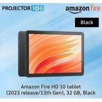 ราคา Amazon Fire HD 10 tablet, built for relaxation, 3 GB RAM, latest model (2023 release/13th Gen), 32 GB / 64 GB 32GB-Black (12169732)
