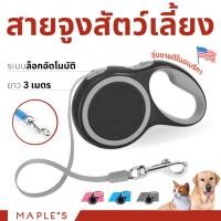ราคา MAPLE'S สายจูงสุนัขยาว3เมตร เเละที่รัดอก สายจูงสปริงยืดหดได้ กระต่าย สุนัขใหญ่ เเมว Cat leash จูงหมา เชือกจูง ที่จูงเเมว สายจูง-ชมพู (12167294)