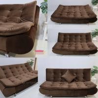 ราคา Sofavariety Sofabed โซฟาเบด รุ่น ซากุระ วัสดุผ้า เลือกสีได้ ผ้าสีน้ำตาลเข้ม (12155936)