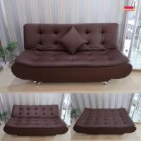 ราคา Sofavariety Sofabed โซฟาเบด รุ่น ซากุระ วัสดุหนังPU เลือกสีได้ หนังสีน้ำตาล (12155943)