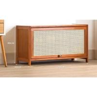 ราคา GoodLuck ชั้นวางรองเท้า ไม้ไผ่แท้ ตู้รองเท้า ตู้เก็บของ s35 สีน้ำตาล น้ำตาล 3 ชั้น (12147378)