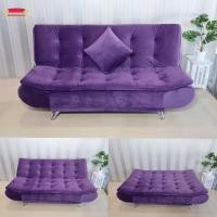 ราคา Sofavariety Sofabed โซฟาเบด รุ่น ซากุระ วัสดุผ้า เลือกสีได้ ผ้าสีม่วง (12155938)