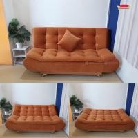 ราคา Sofavariety Sofabed โซฟาเบด รุ่น ซากุระ วัสดุผ้า เลือกสีได้ ผ้าสีส้ม (12155939)