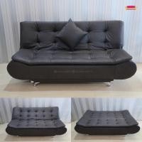 ราคา Sofavariety Sofabed โซฟาเบด รุ่น ซากุระ วัสดุหนังPU เลือกสีได้ หนังสีเทาเข้ม (12155941)