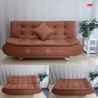 ราคา Sofavariety Sofabed โซฟาเบด รุ่น ซากุระ วัสดุหนังPU เลือกสีได้ หนังสีน้ำตาลแดง (12155946)