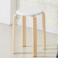 ราคา YSB CENTER เก้าอี้ทานข้าว เก้าอี้ไม้ ยางพาราแท้ ที่นั่งนั่งสบาย รับน้ำหนักได้ดี สีเรียบเนียน สีขาวขาไม้ (12177747)