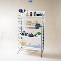 ราคา FASTTECT ชั้นวางของ โครงขาเหล็ก ขาว L (12181026)