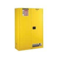 ราคา justrite ตู้นิรภัย สำหรับจัดเก็บอุปกรณ์และสารเคมีไวไฟ แบบปิดอัตโนมัติ ตู้เหล็ก สีเหลือง (12175866)
