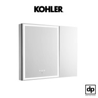 ราคา KOHLER ตู้กระจกพร้อมไฟและตู้กระจกข้าง รุ่น Grooming Upgrade สีเงิน ขนาด 900 มม. (12164269)