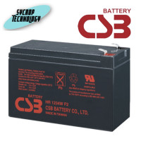 ราคา CSB แบตเตอรี่ รุ่น HR1234W (12V,34W) เทียบได้กับ 12V ,9AH สำหรับ UPS ทุกรุ่น 12V 34W (12214292)