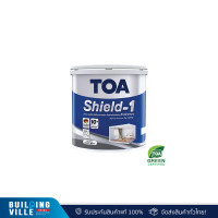 ราคา ทีโอเอ ชิลด์วัน นาโน สีน้ำ ด้าน ภายใน #e100 1 แกลลอน สีขาว (12228991)