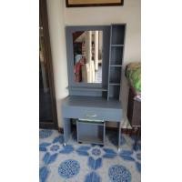 ราคา สิงห์อมร โต๊ะเครื่องแป้งขนาด80ซม. สีพาสเทล ขาว ดำ ฟ้า ชมพู เขียว เทา เทา (12229323)