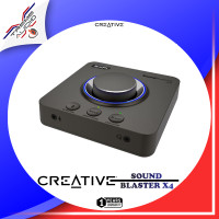 ราคา creative sound blaster x4 external sound card ซาวด์การ์ดคุณภาพสูง สำหรับพกพา (ประกันจากศูนย์ 1 ปี) (12187590)
