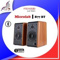ราคา microlab b77 bt stereo bookshelf speakerลำโพงสำหรับคอม/เครื่องเสียงในบ้าน รับประกันศูนย์ 1 ปี (12179598)