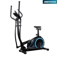 ราคา Merrira เครื่องเดินวงรี Elliptical รุ่น Dynamic Plus ME-210 เครื่องวิ่งวงรี จักรยานวงรี เครื่องเดินอากาศ เชื่อมต่อ zwift New (12175818)