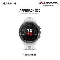 ราคา KASCO GOLF Garmin Approach S70 Premium Golf GPS Smartwatch นาฬิกากอล์ฟ GPS S70-42mm. White (12164261)