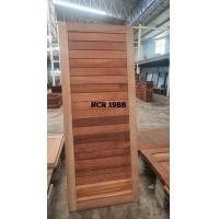 ราคา ncr1988 ประตูลายโมเดรินส์ไม้เต็ง ขอบ 4" หนา 32 มิล ขนาด 80 x200 ซม. เข้าเดือยไม้โบราณ (12184041)