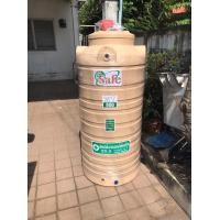 ราคา ถังเก็บน้ำ ขนาด 500 ลิตร ยี่ห้อ Safe ถังเก็บน้ำบนดินพีอี แท้งค์น้ำ มอก.816-2556 มาตรฐาน Food Grade abouttank ครีมเรียบ ต่างจังหวัด (12200438)