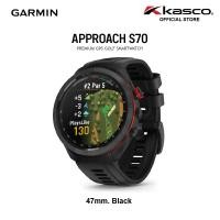 ราคา KASCO GOLF Garmin Approach S70 Premium Golf GPS Smartwatch นาฬิกากอล์ฟ GPS S70-47mm. Black (12164262)