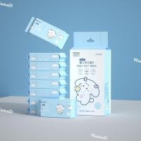 ราคา MamaD ทิชชู่เปียกแบบพกพา ขนาดห่อจิ๋ว Mini Wipes Baby_ลายหมาน้อย (12168722)