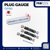 ราคา เกจวัดเกลียวใน Thread plug gauge size M 60 X 3 - M 75 X 1.5 (GPIP II) แบรนด์ Ojiyas M 65 X 3 (12214474)