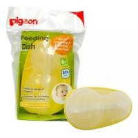 ราคา pigeon ชุดชามช้อนบดข้าวป้อนอาหารเด็กเล็ก พร้อมช้อน pp 035 (12229472)