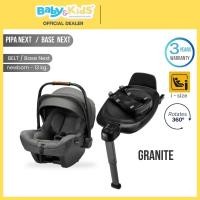ราคา Nuna คาร์ซีทเด็ก รุ่น Pipa Next + ฐานวางคาร์ซีทหมุนได้ 360 องศา Granite (12185968)