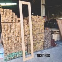 ราคา ประตูกรอบกระจก ขอบ 4" กว้าง 40ซม. สูง 200ซม. ไม่รวมกระจก (12195245)