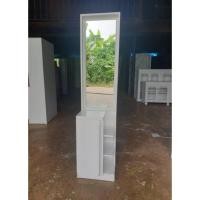 ราคา Singh Furniture โต๊ะเครื่องแป้งยืน ตู้เครื่องแป้งทรงยืน ทรงยืน ไม้MDF สีขาว กว้าง40cm.สูง170cm.ลึก32cm. สีขาว (12229415)