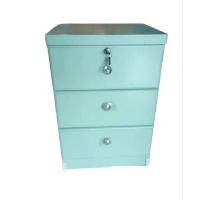 ราคา Singh Furniture ตู้ข้างเตียง ตู้ลิ้นชัก เก็บของ ไม้MDF ผิวกันน้ำ วินเทจ ขนาด40×38×60cm. 5 เขียว (12229433)