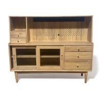 ราคา MB Teak ตู้เคาน์เตอร์บาร์ครัวไม้สัก รุ่นSKU-00451 ธรรมชาติ (12235746)