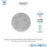 ราคา PANDO Pet Travel Water Bottle แพนโด้ ขวดน้ำพกพาสำหรับสัตว์เลี้ยง ไส้กรอง (12213251)