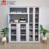 ราคา Venus ตู้อเนกประสงค์ 1.60ม. รุ่นวางไมโครเวฟ สีขาว (12213292)