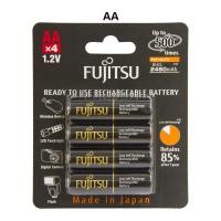 ราคา Fujitsu ถ่านชาร์จ AA 2550mAh แพ็ค 4 ก้อน (12215264)
