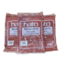 ราคา HATO สีฝุ่น (1กิโล) ผสมปูน และ คอนกรีต แม่สีฝุ่นผสมซีเมนต์ งานไม้ ดินเผา หินล้าง หินขัด กระเบื้องมุงหลังคา สีแดงเข้ม 222M (12238929)