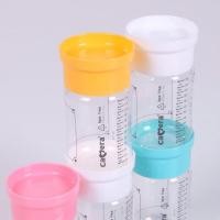 ราคา Mommysafe ขวดเก็บนม คอกว้าง Camera 5&9ออนซ์ คละสี ขวดนม ฝาคละสี 9OZ( สองขวด) (12243748)