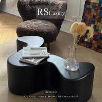 ราคา RSLUXURY โต๊ะกลางไฟเบอร์กลาส สีเบจ (12244206)
