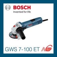 ราคา bosch บ๊อช เครื่องเจียรไฟฟ้า 4 นิ้ว gws 7-100 et professional 06013885k0 ปรับรอบได้ (12215032)