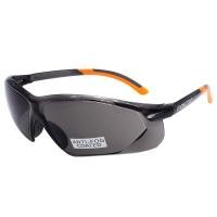 ราคา แว่นตานิรภัย MICROTEX® รุ่น ขายางส้ม Anti-Fog เลนส์สีดำ (12221768)