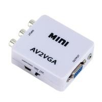 ราคา X-Tips AV to VGA อะแดปเตอร์แปลง AV ออก VGA พร้อม AUX 3.5 มม. รองรับ 1080p (60HZ) X-Tips AV to VGA (12222096)